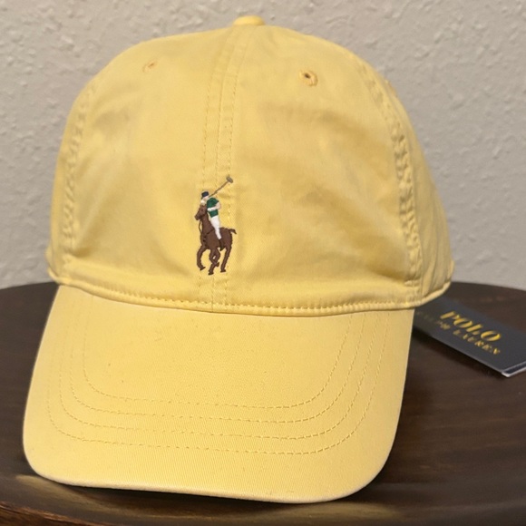 Polo by Ralph Lauren Kids Sunny Yellow Hat - Picture 1 of 5